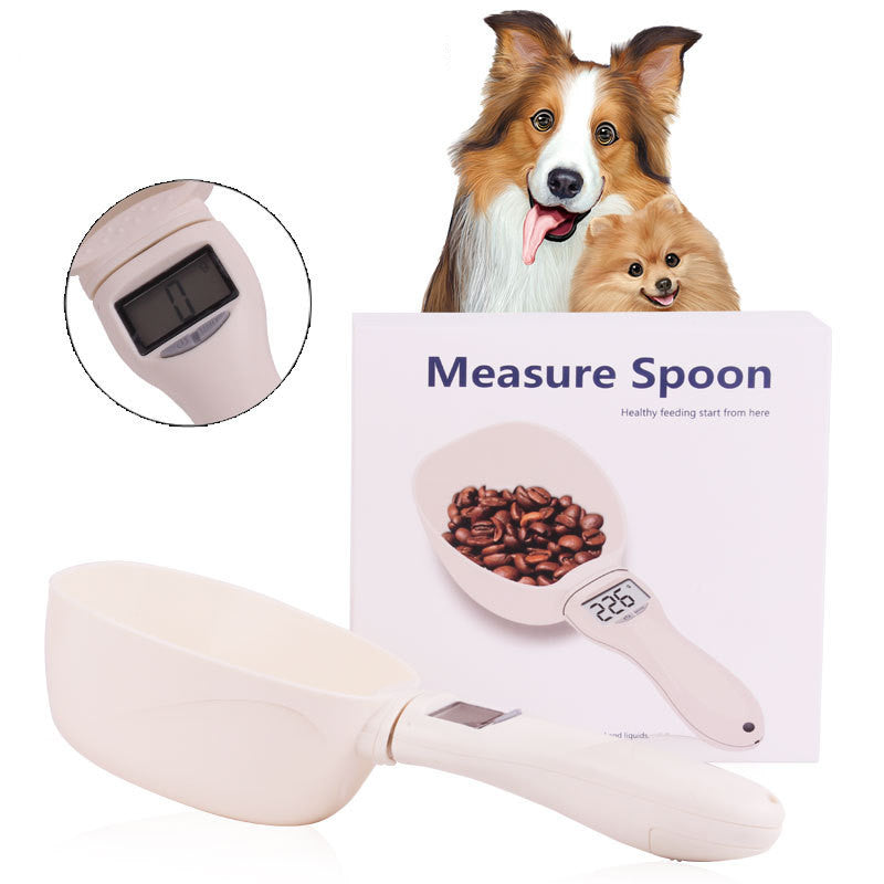 Smart Weighing Pet Food Shovel – Precision Feeding Made Easy