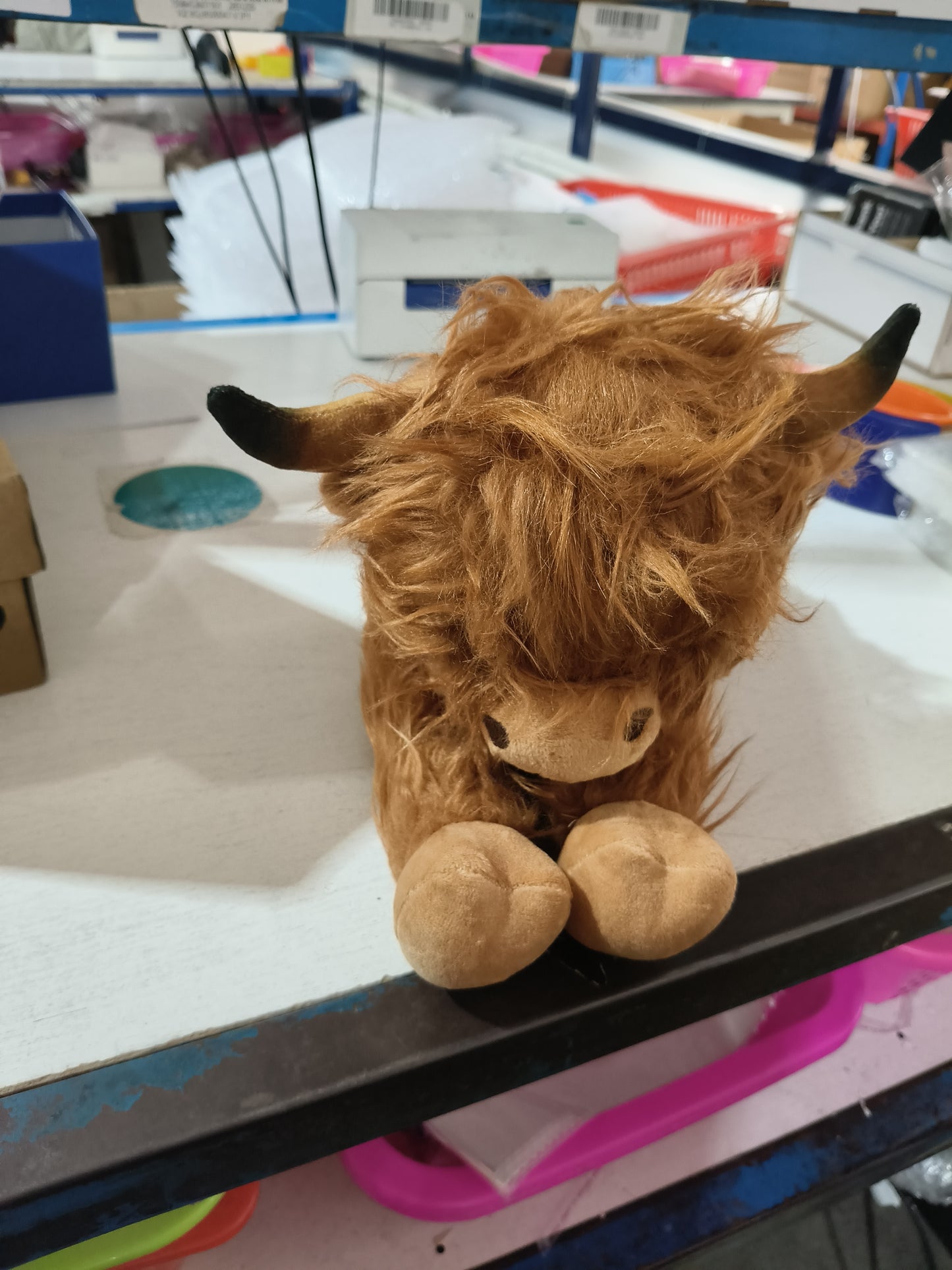 Highland Cow Plush Toy – Ultra-Soft Cozy Companion for Pets & Home