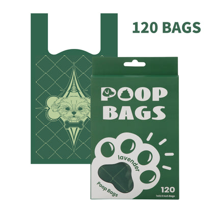 Handle Dog Waste Bag EPI Vest Poop Picking Bags Degradable Cat Litter Bag